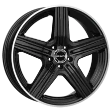 GLOSS BLACK MIRROR RING