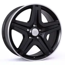 DULL BLACK R POLISHED